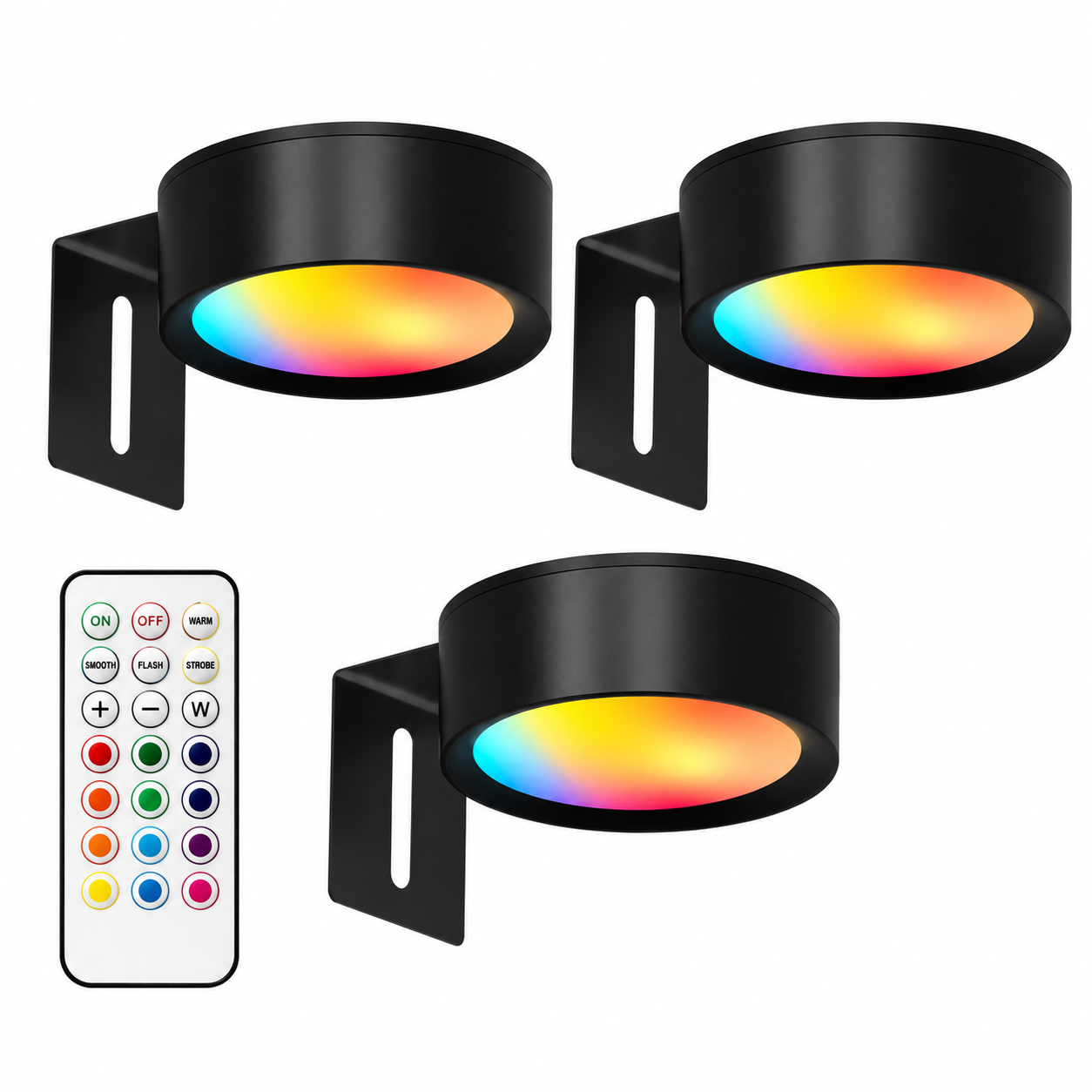 Wireless LED Wall Picture Lights For Art Frames Bedroom And Stairs