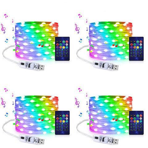 Smart Rainbow LED Outdoor Light - Solar Flame Torch