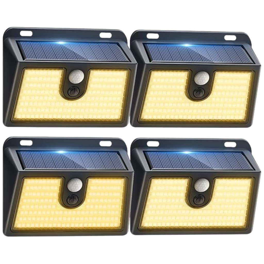Solar Motion Sensor Outdoor Lights
