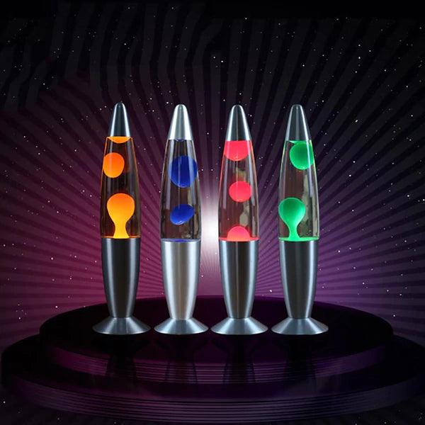 LED Decorative Lava Wax Lamp - Solar Flame Torch