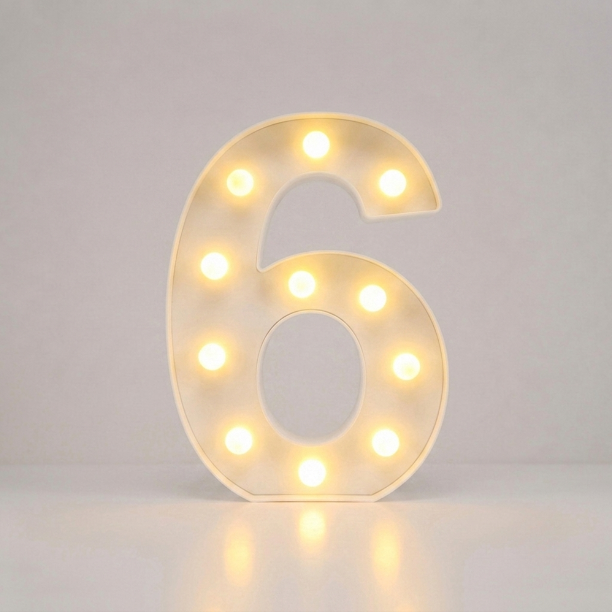 Illuminated English Letter Lamp For Parties And Weddings