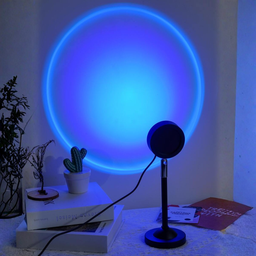 Degree Adjustable Led Remote Controlled Rgb Projector Live Lamp