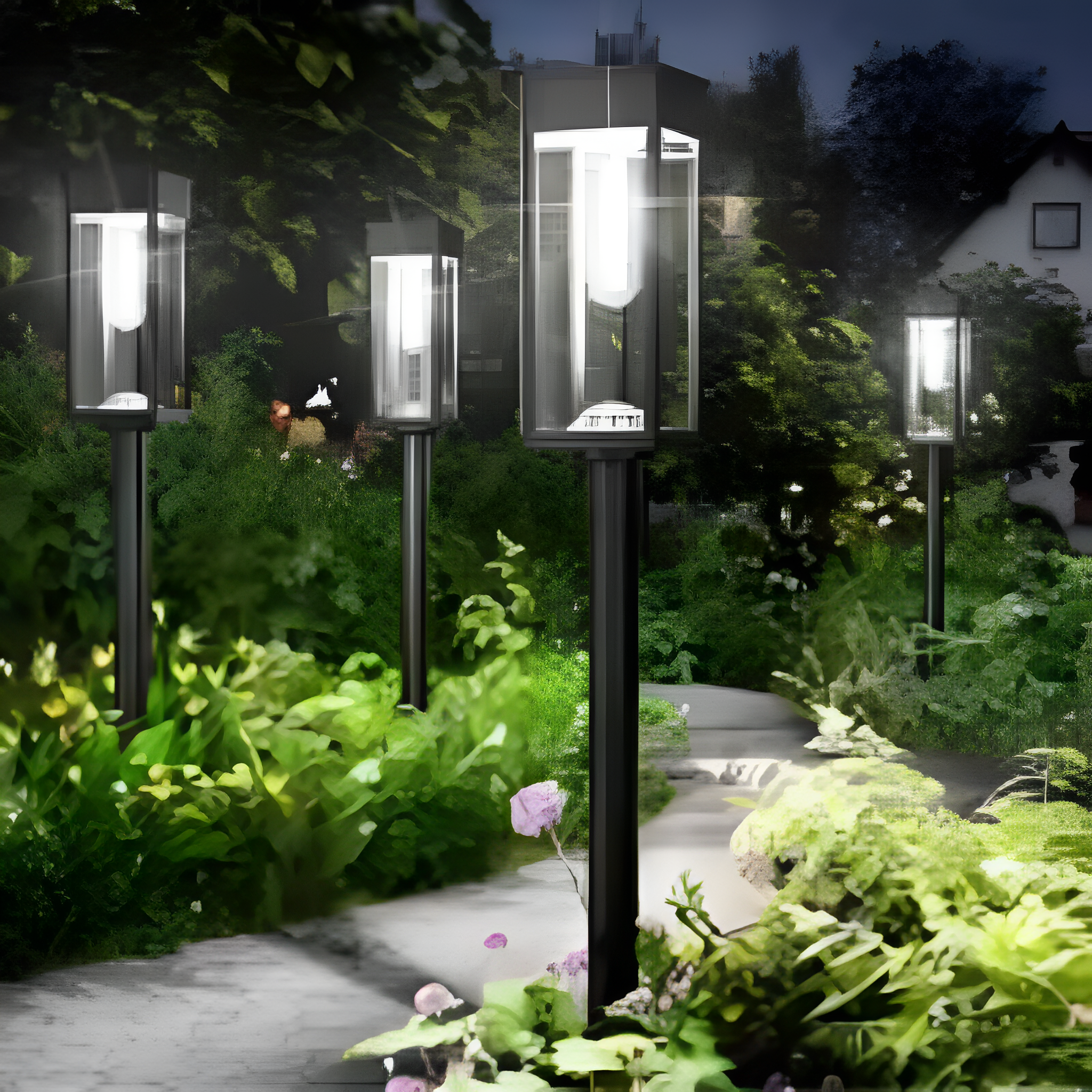 Garden Pathway Lights Solar Powered Outdoor Lighting Solutions
