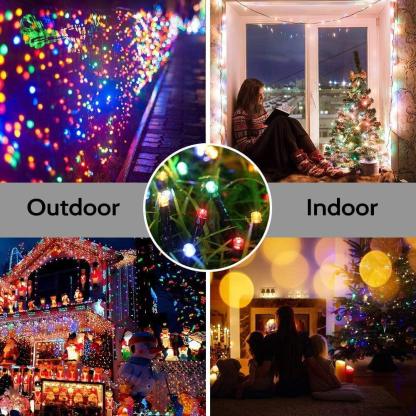 Solar Powered Fairy Lights 17M 100 Lights - Solar Flame Torch