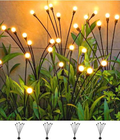 Outdoor Solar Garden Light - Solar Flame Torch