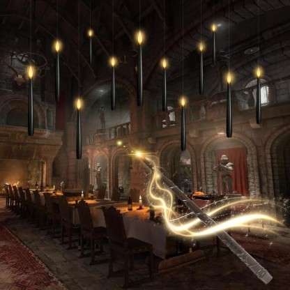 Flameless Floating Candles With Wand