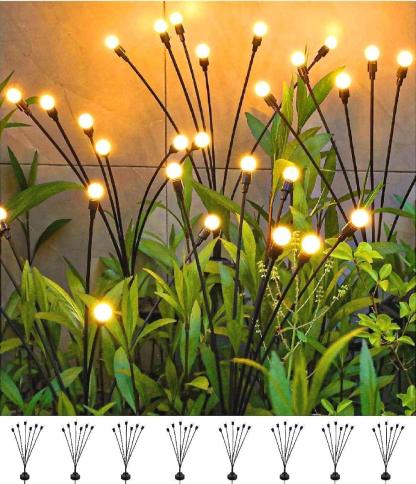 Outdoor Solar Garden Light - Solar Flame Torch