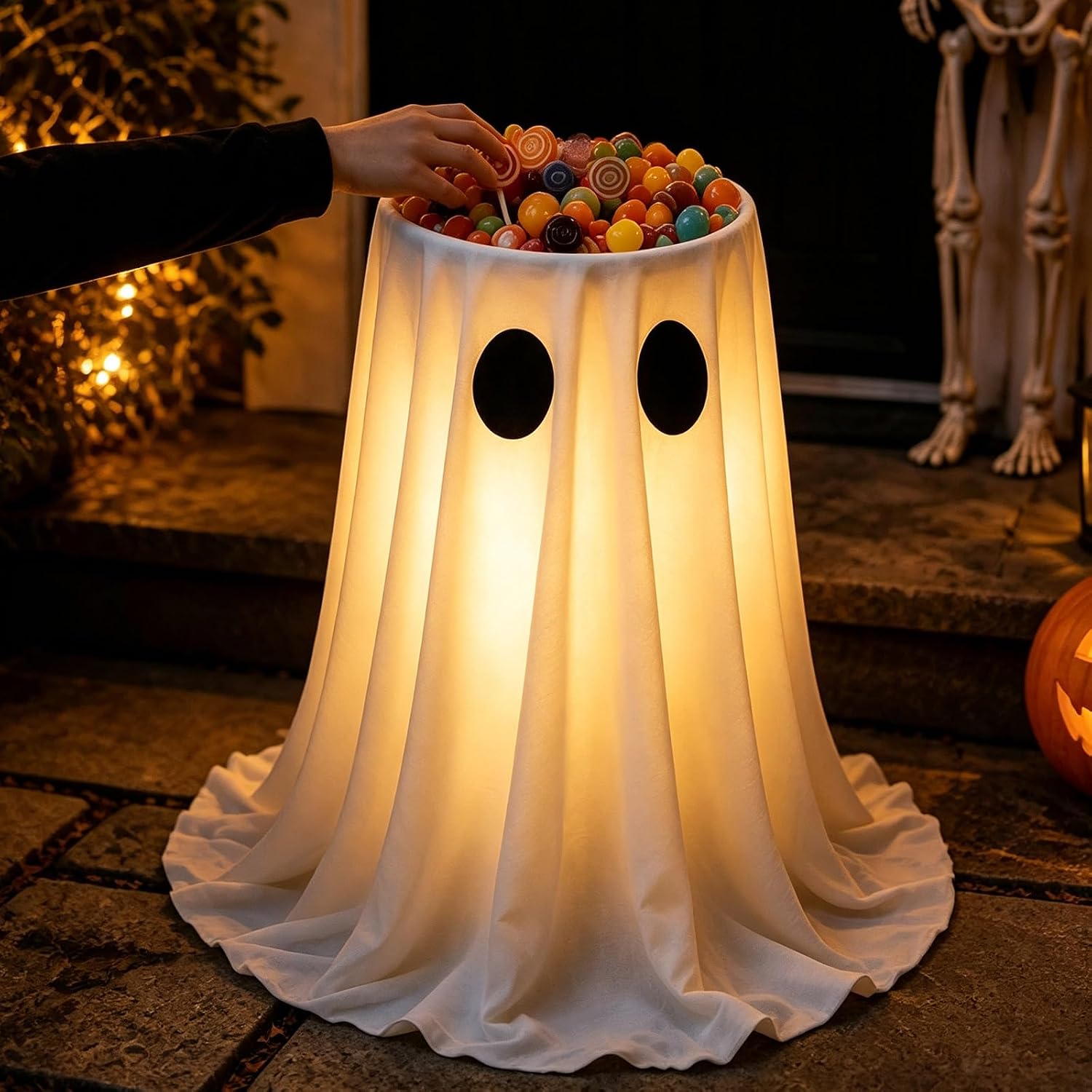 Halloween Light Up Figure For Outdoor Porch Garden And Yard Decor