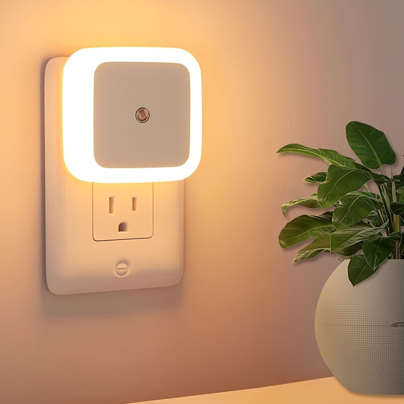 Smart Dusk To Dawn Plug In Night Light With Auto On Off For Home