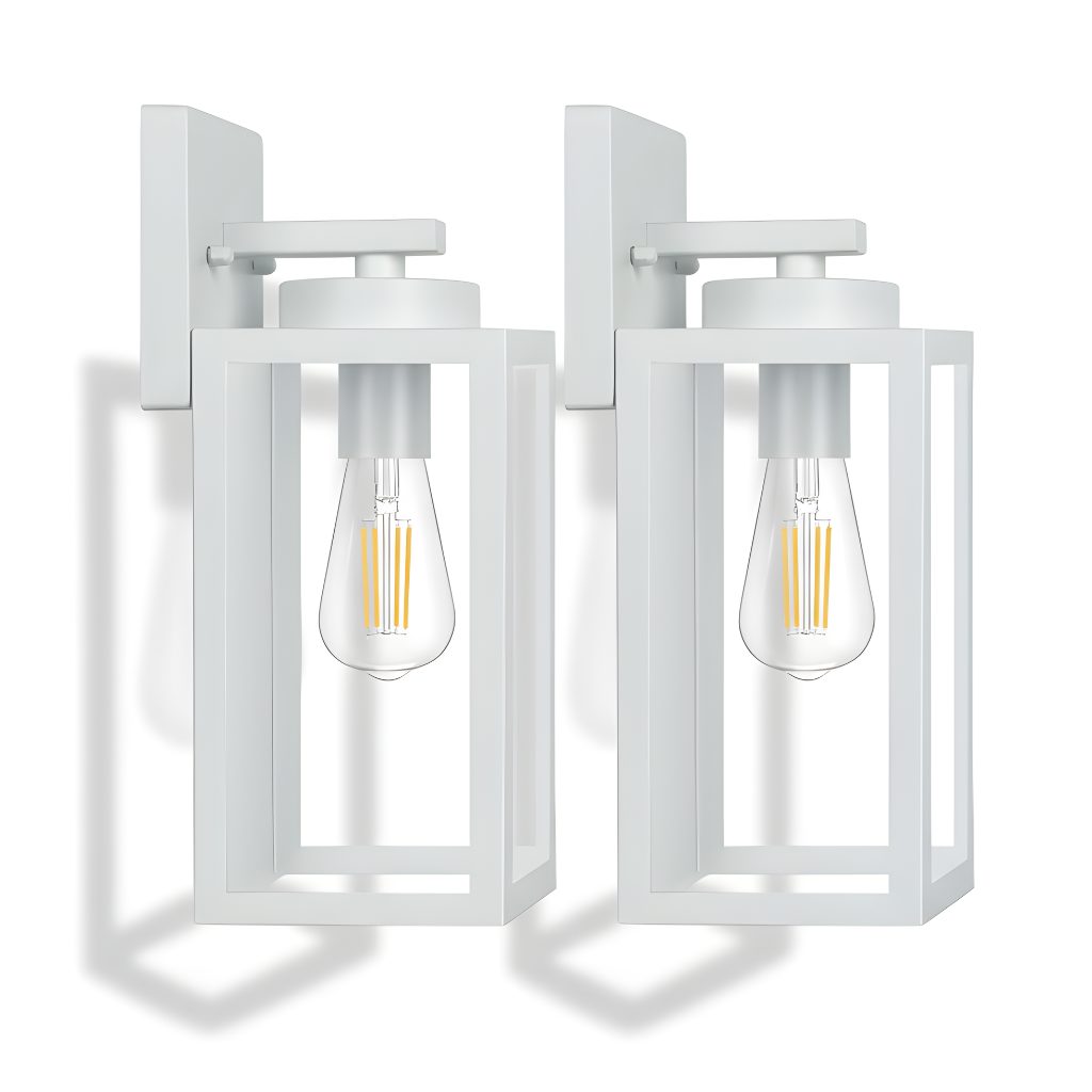 Pack Of 2 Outdoor Wall Light Fixtures