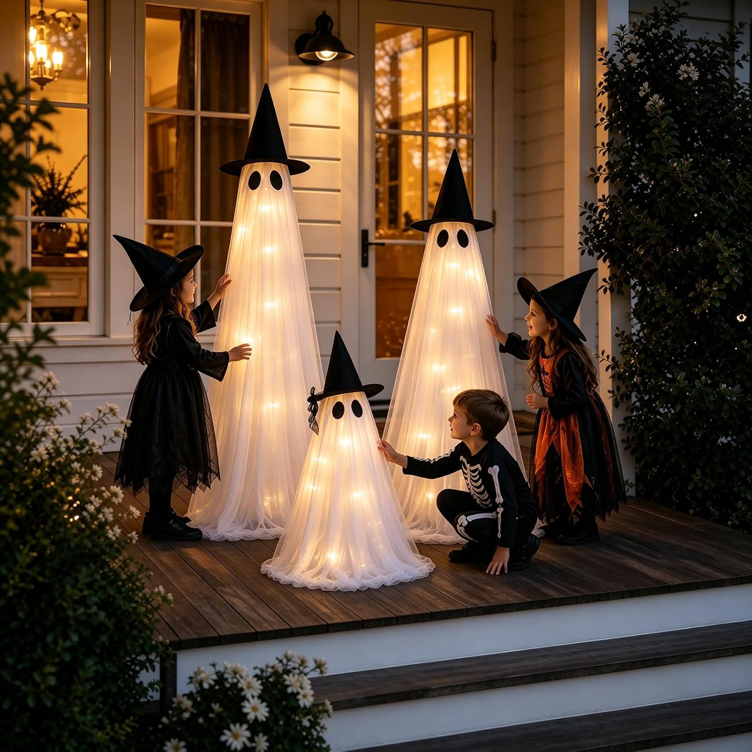 Halloween Light Up Figure For Outdoor Porch Garden And Yard Decor