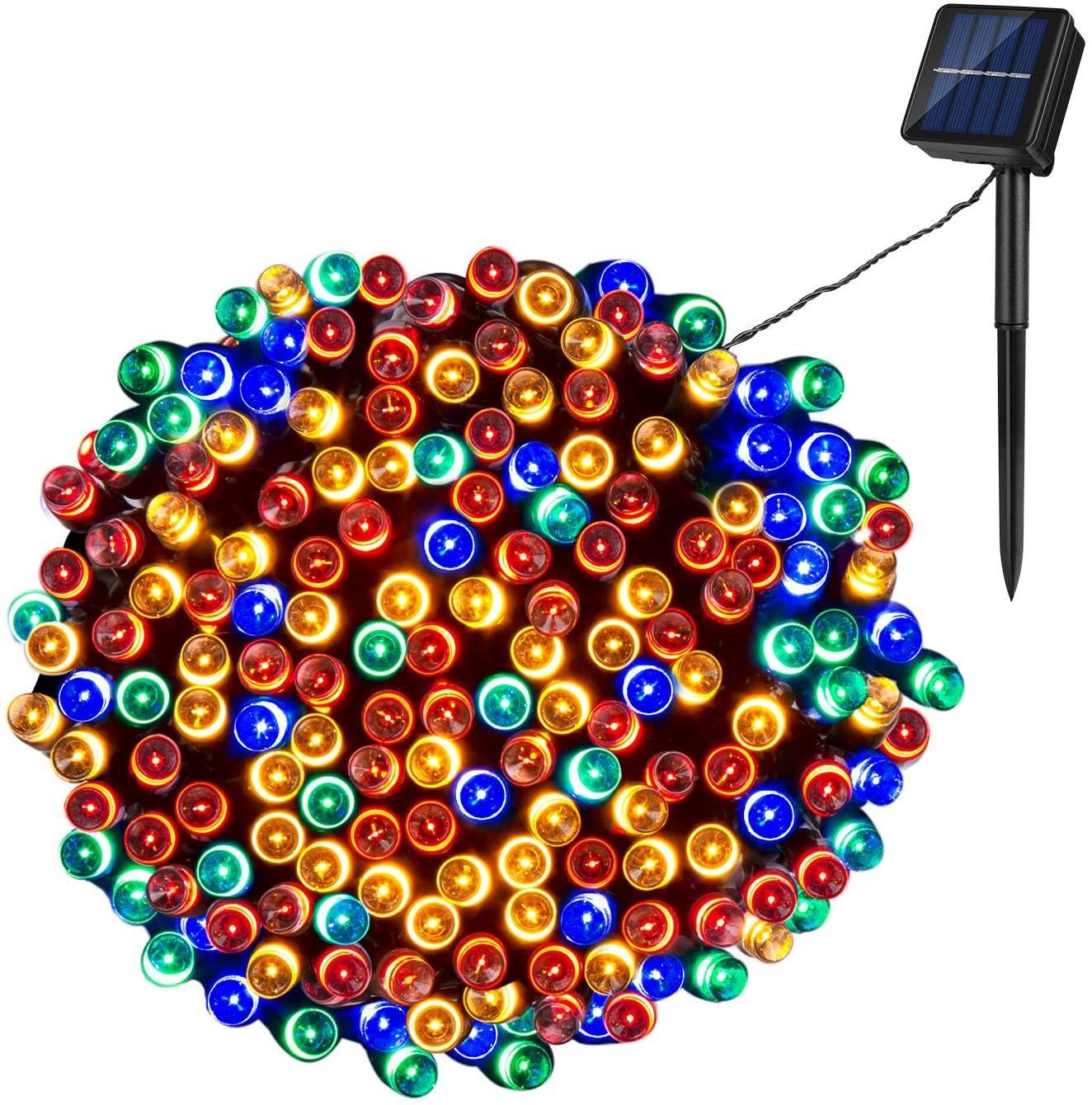 Solar Powered Fairy Lights 17M 100 Lights - Solar Flame Torch