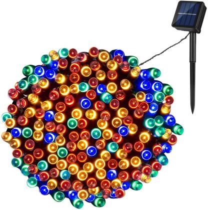 Solar Powered Fairy Lights 17M 100 Lights - Solar Flame Torch