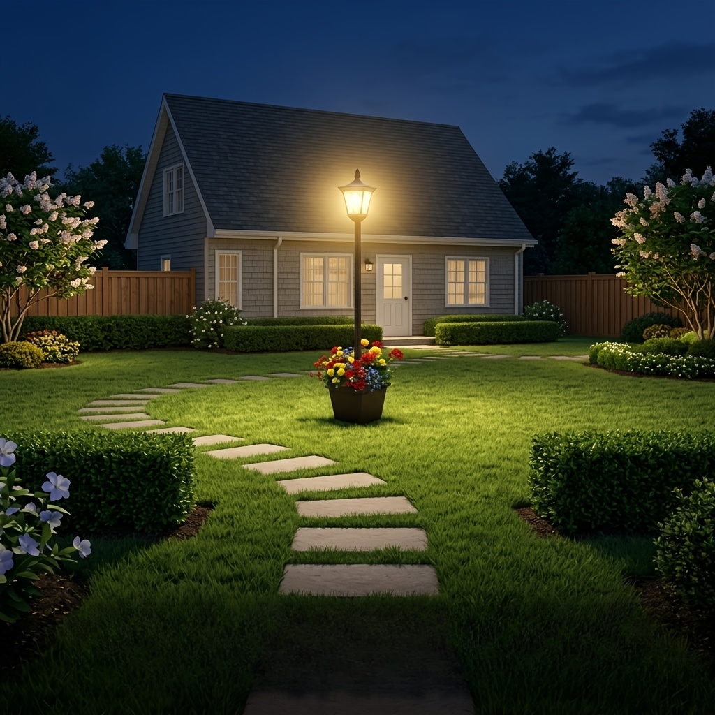 Outdoor Solar Pathway Light For Garden Decoration