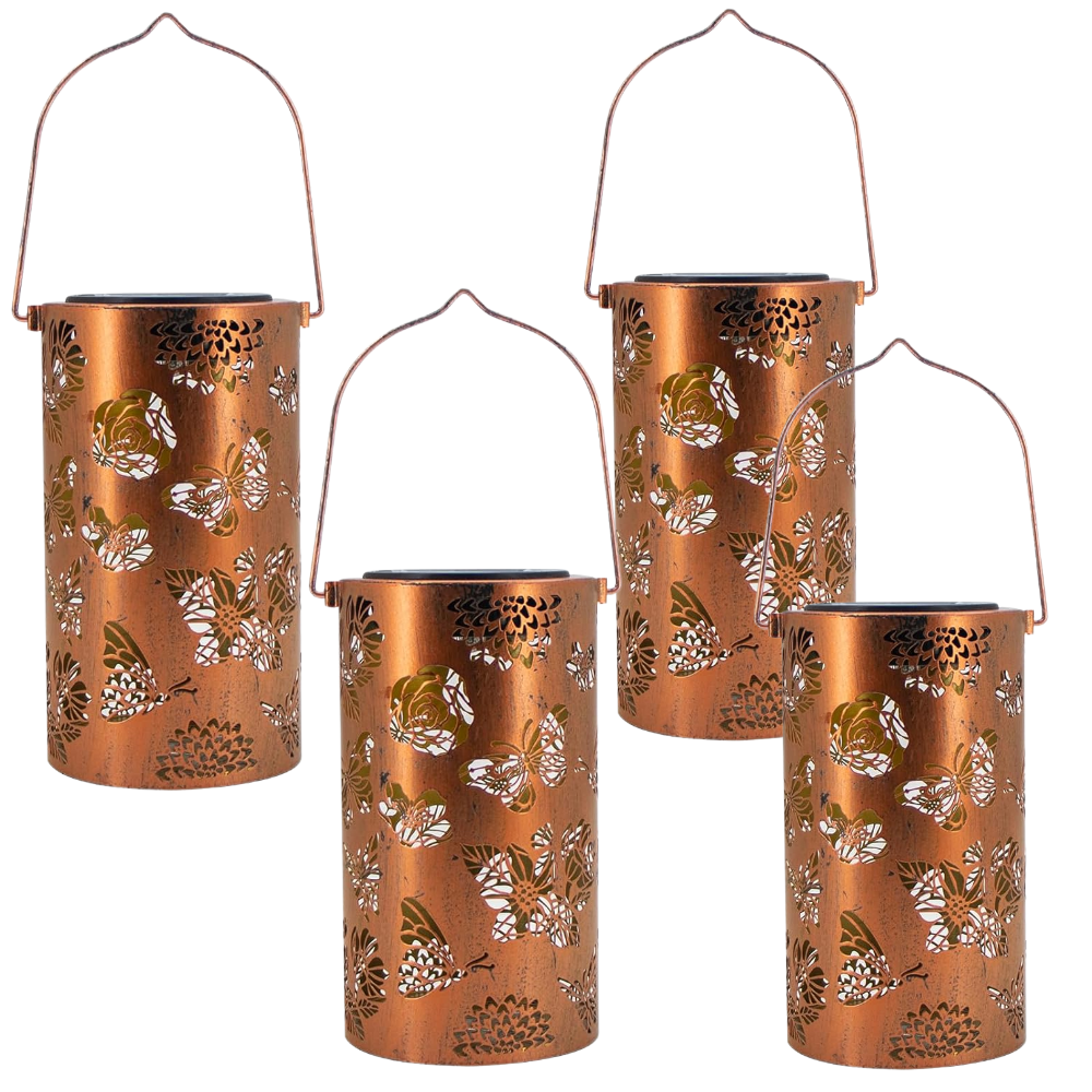 Hummingbird Solar Garden Lantern Light