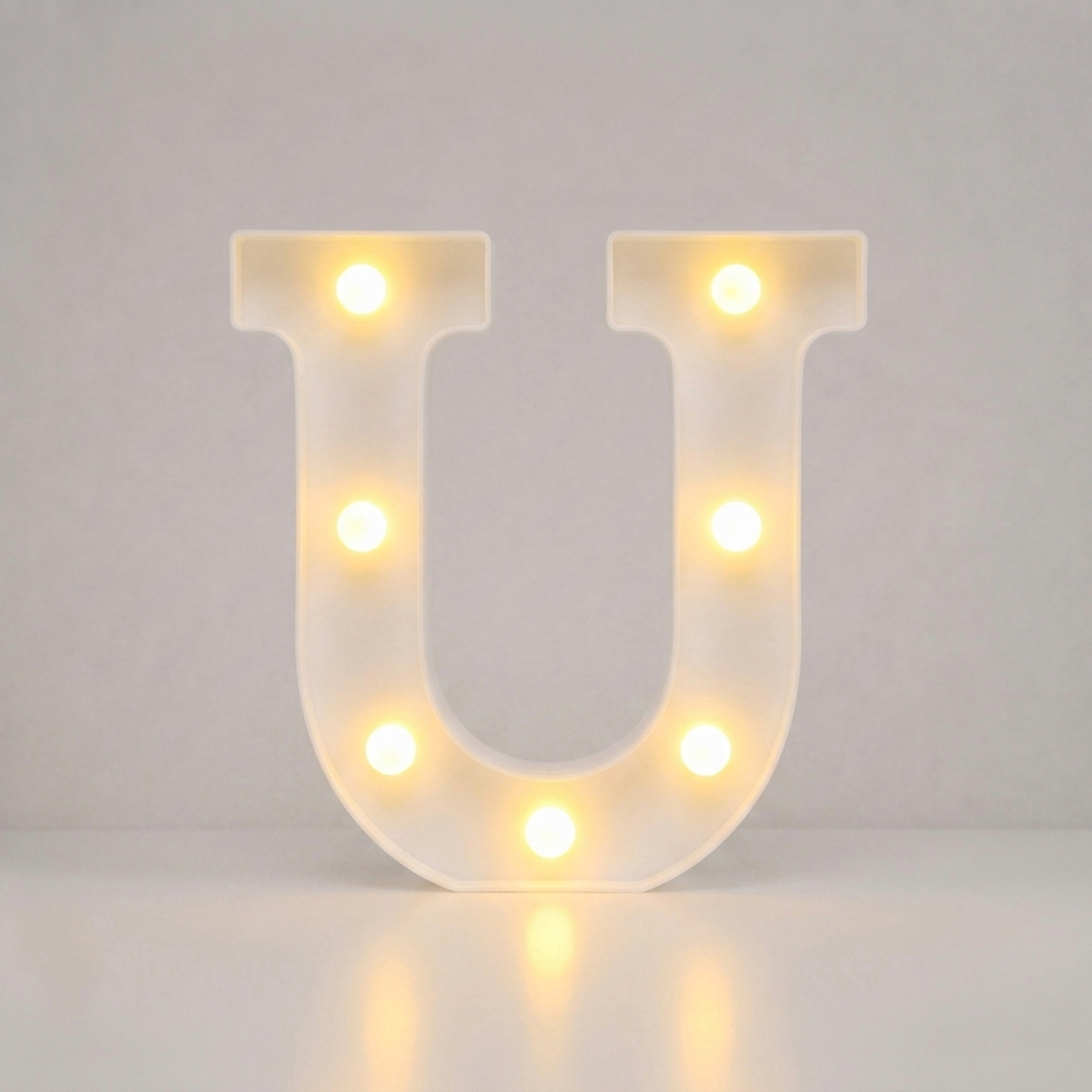 Illuminated English Letter Lamp For Parties And Weddings