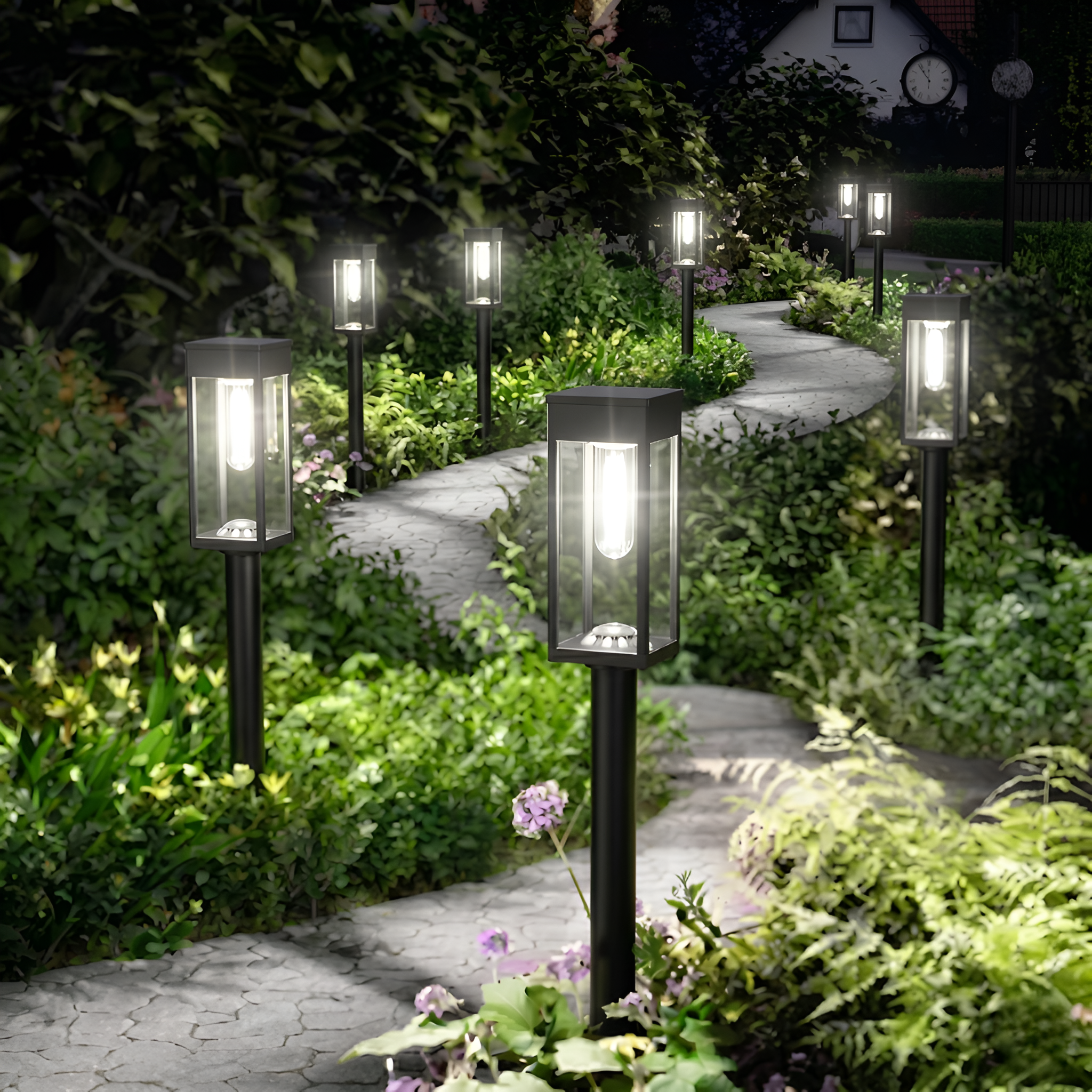 Garden Pathway Lights Solar Powered Outdoor Lighting Solutions