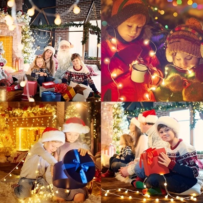 Yellow LED Light with Plug Christmas Tree Light LED Bulb