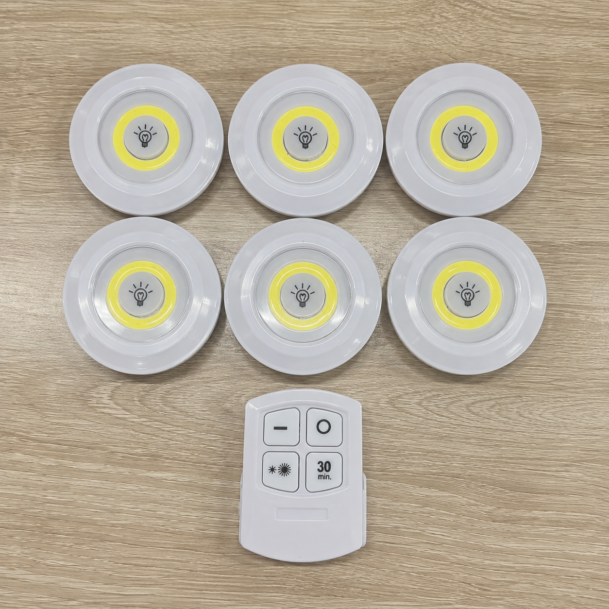 Pack Of 6 Smart Pack Wireless Led Under Cabinet Lights