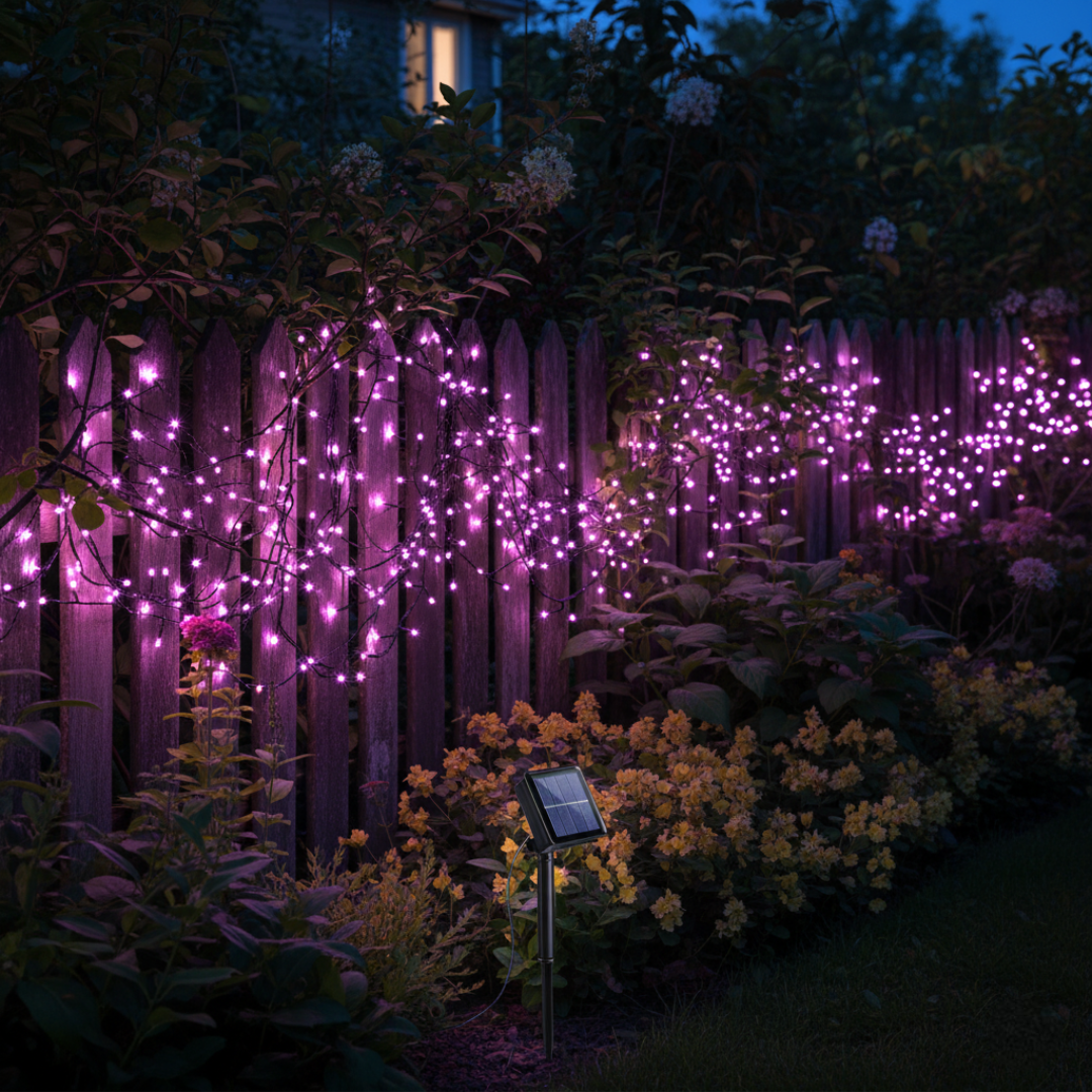 Pack Of 2 Outdoor Waterproof Landscape Solar Lights