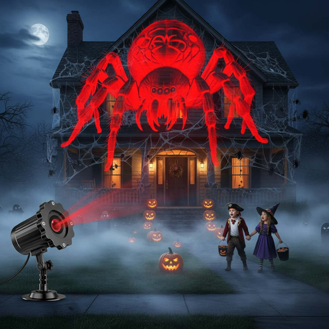 12 in 1 Dynamic Halloween Projection Lamp