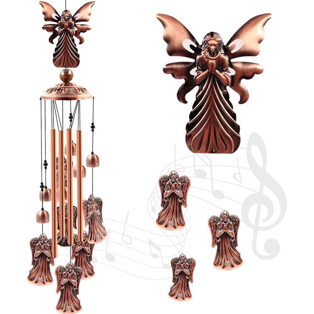 Retro Bird Wind Chime-Solar Flame Torch