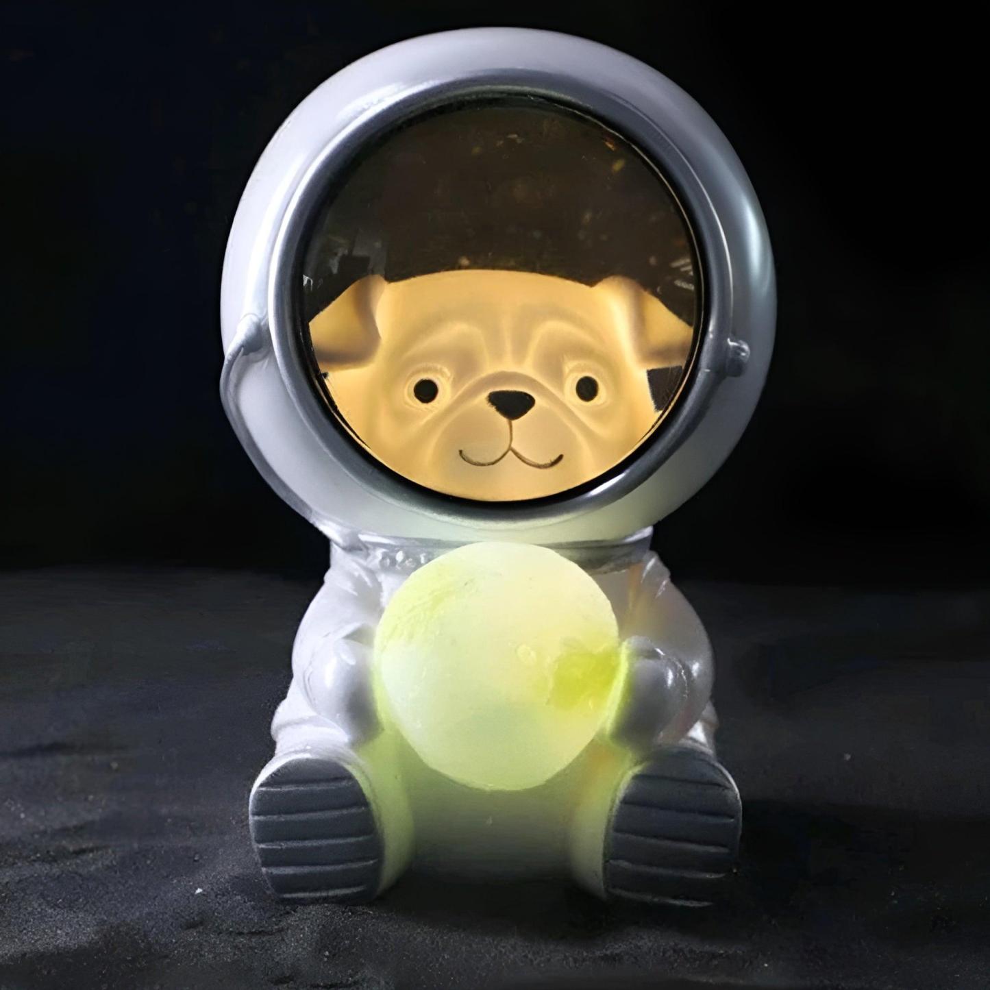 Astronaut Night Light - Solar Flame Torch