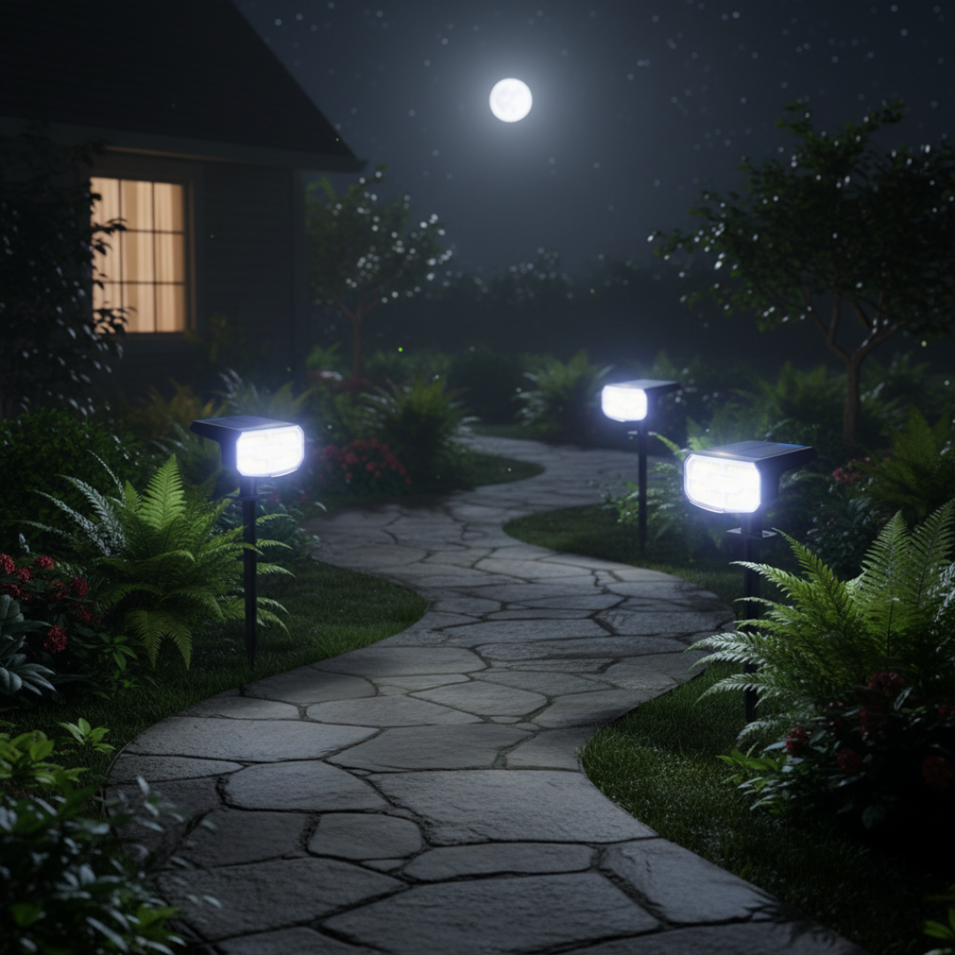 Solar Outdoor Motion Sensor Lights
