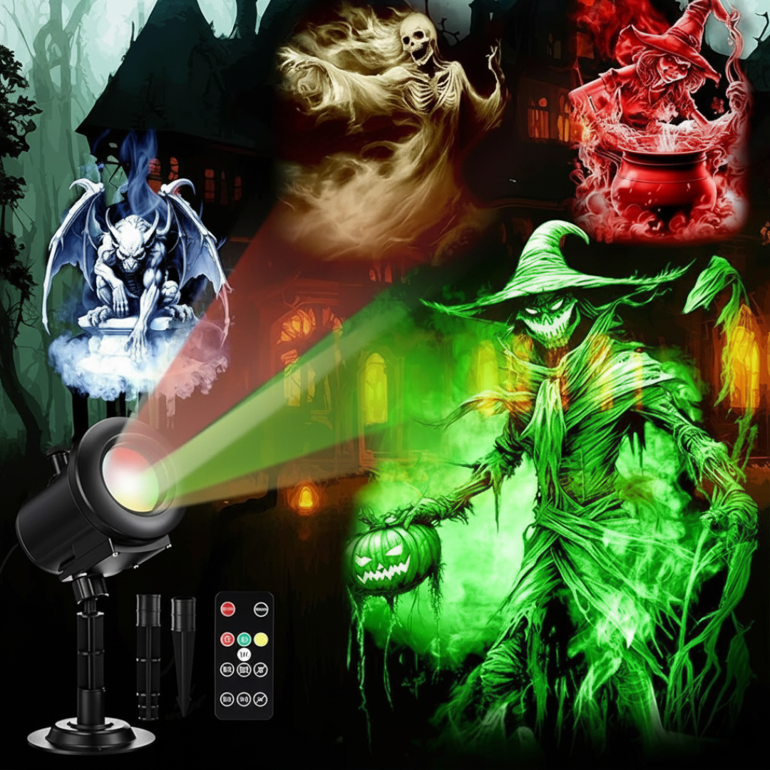 12 in 1 Halloween Outdoor Projection Lights