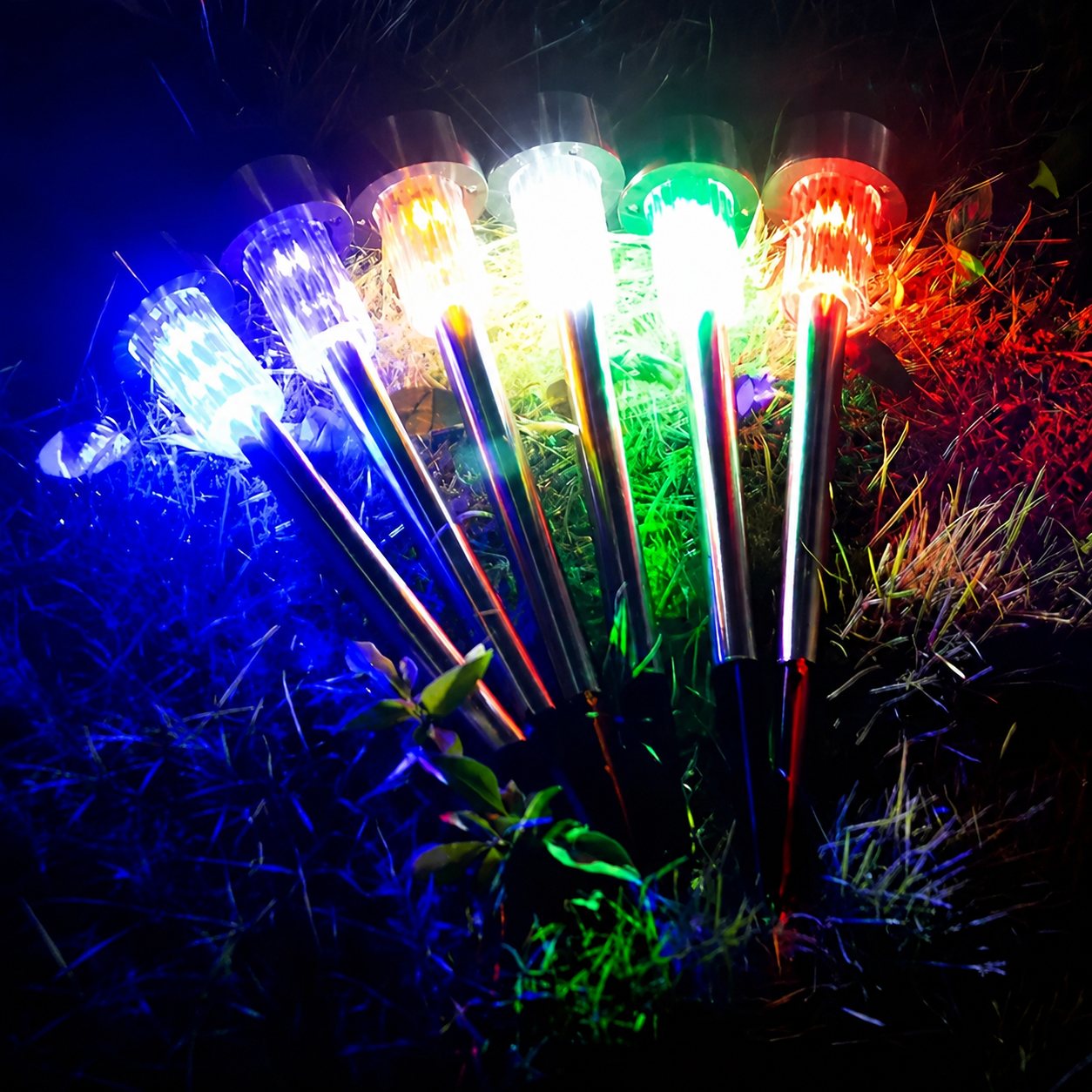 Outdoor Solar Pathway Lights For Garden Walkways