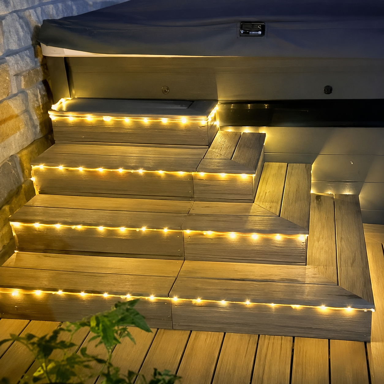 Outdoor Solar Rope Lights With Eight Lighting Modes