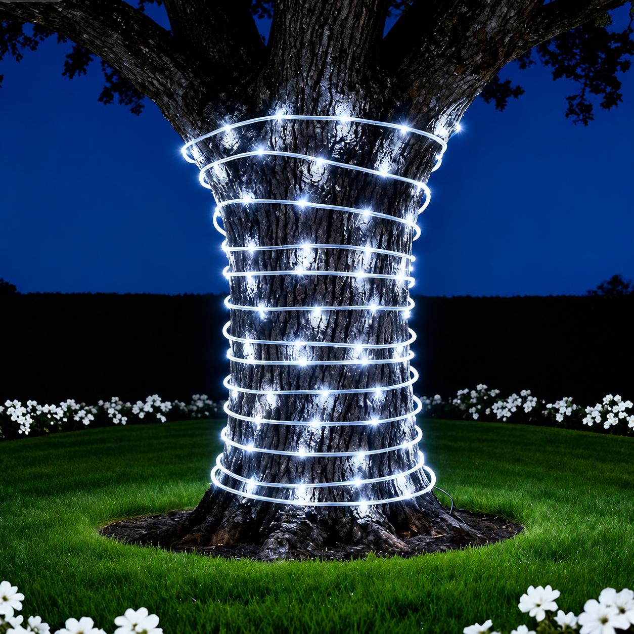 Outdoor Solar Rope Lights With Eight Lighting Modes