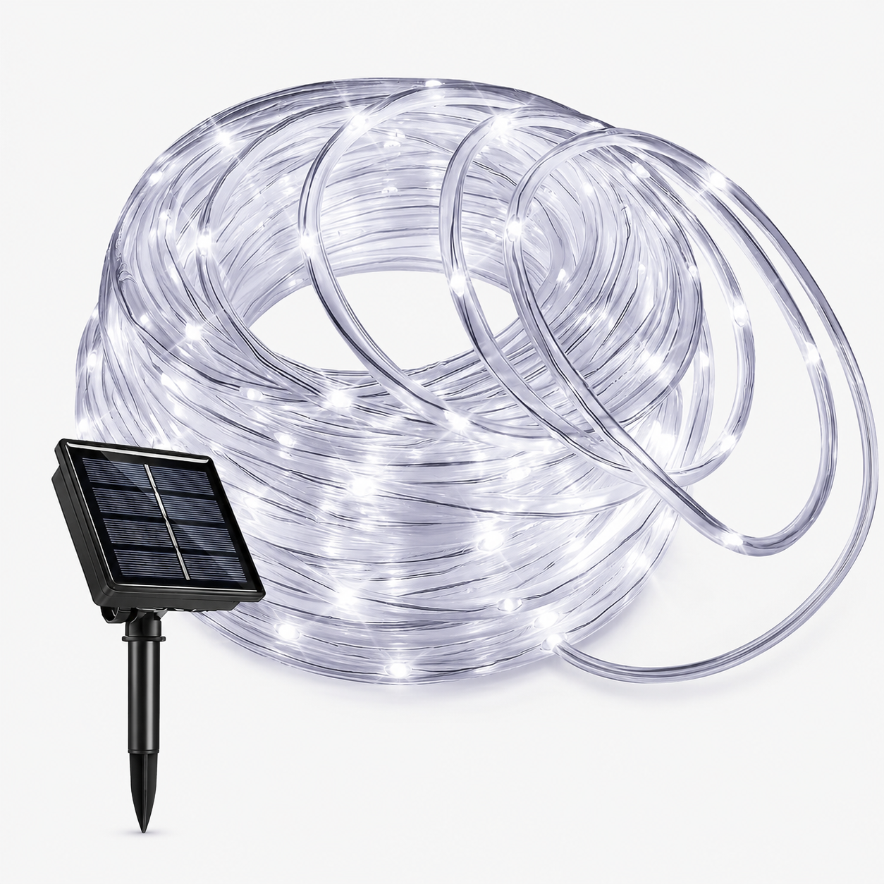 Outdoor Solar Rope Lights With Eight Lighting Modes