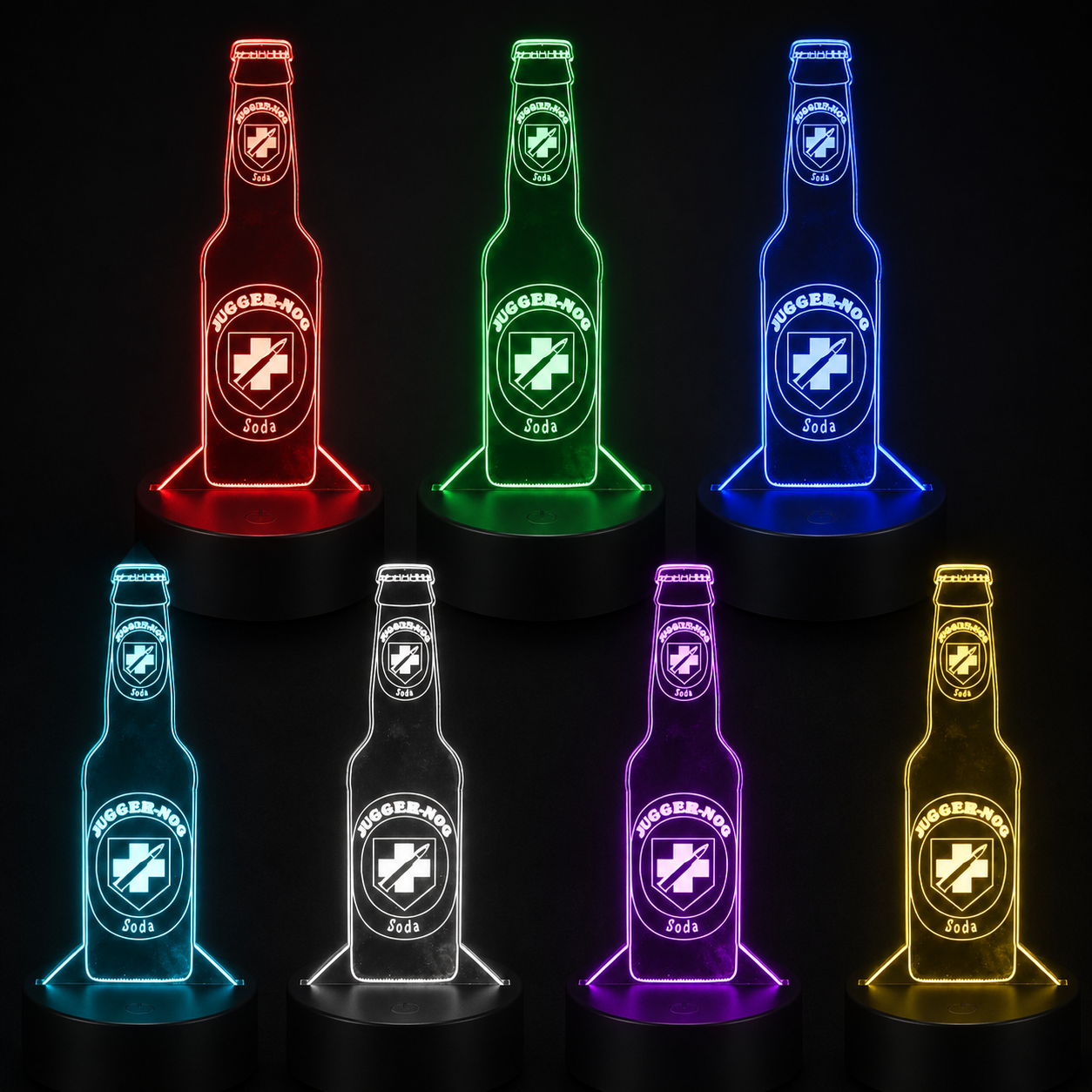 Zombies Perk Color Changing LED Bottle Shaped Nightlight