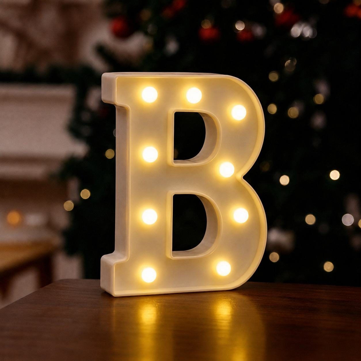 Illuminated English Letter Lamp For Parties And Weddings