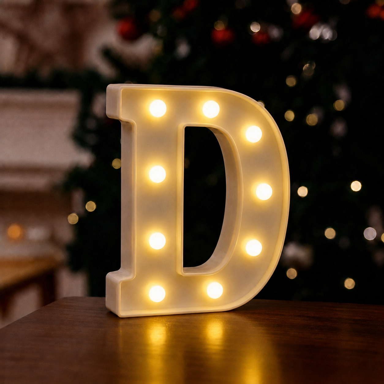 Illuminated English Letter Lamp For Parties And Weddings