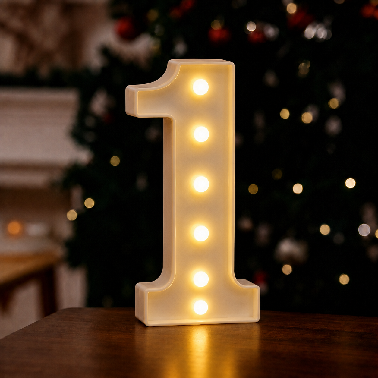 Illuminated English Letter Lamp For Parties And Weddings
