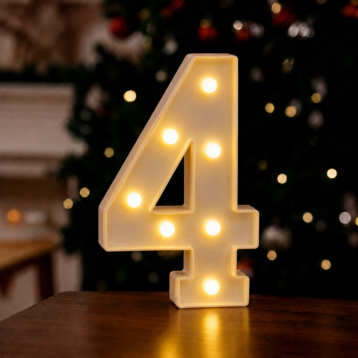 Illuminated English Letter Lamp For Parties And Weddings