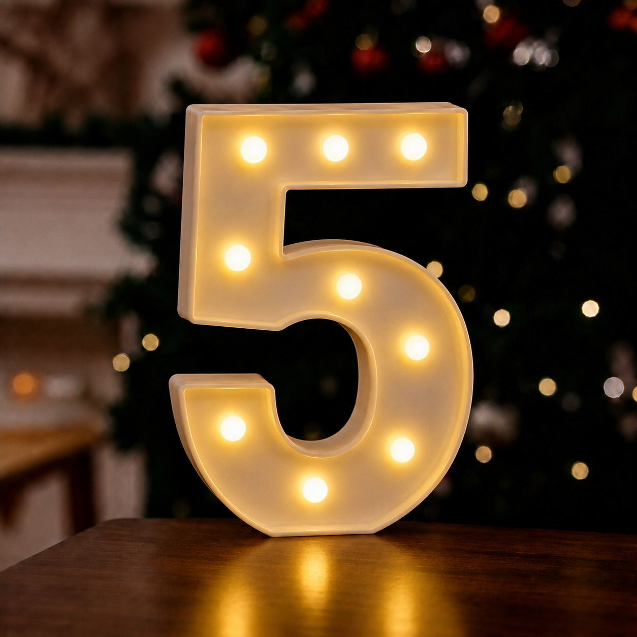 Illuminated English Letter Lamp For Parties And Weddings