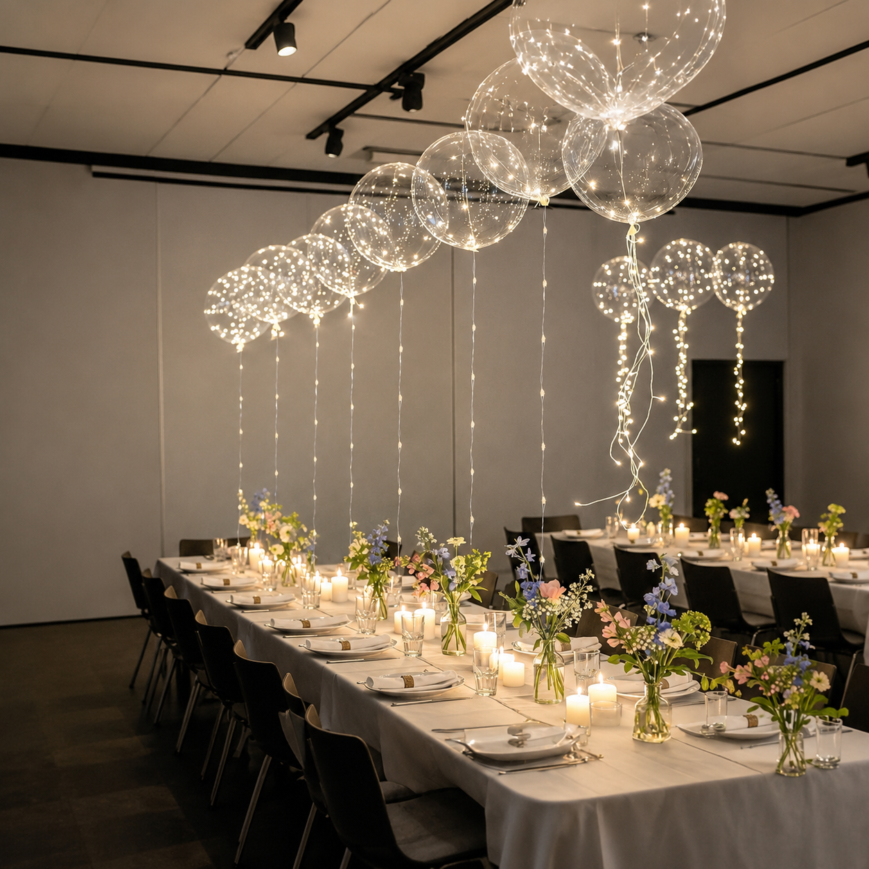 Floating Wave Balloons For Wedding Party Indoor Outdoor