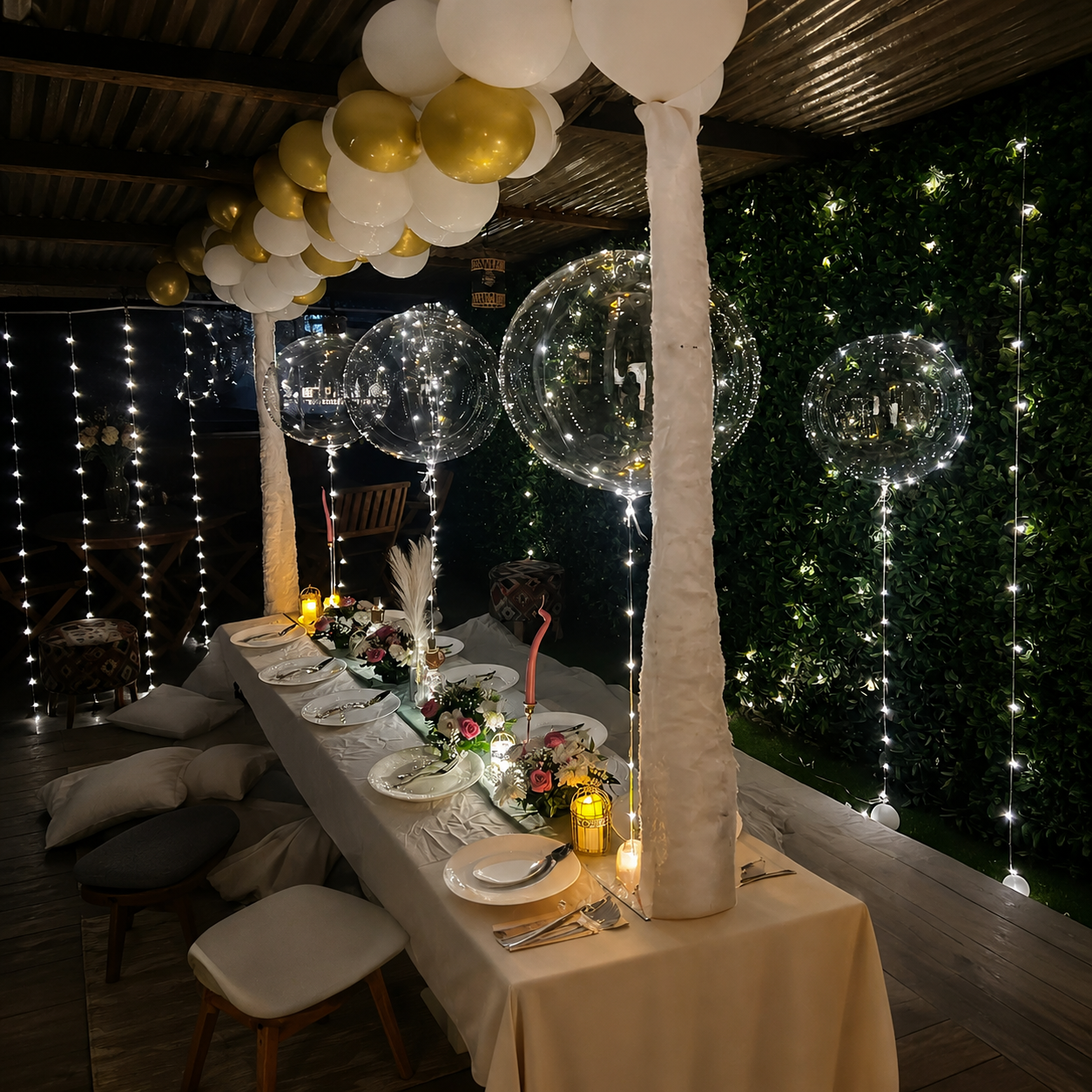Floating Wave Balloons For Wedding Party Indoor Outdoor