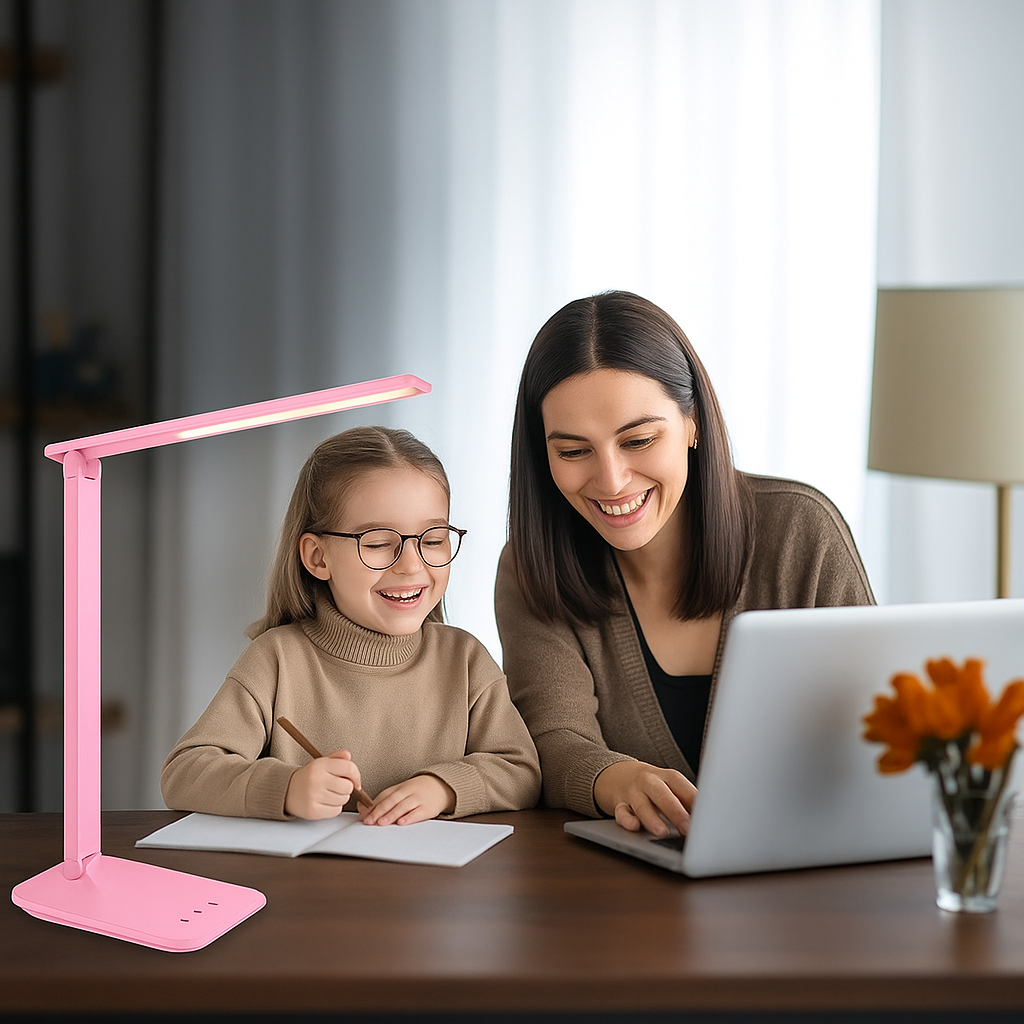 LED Desk Lamp USB-Solar Flame Torch