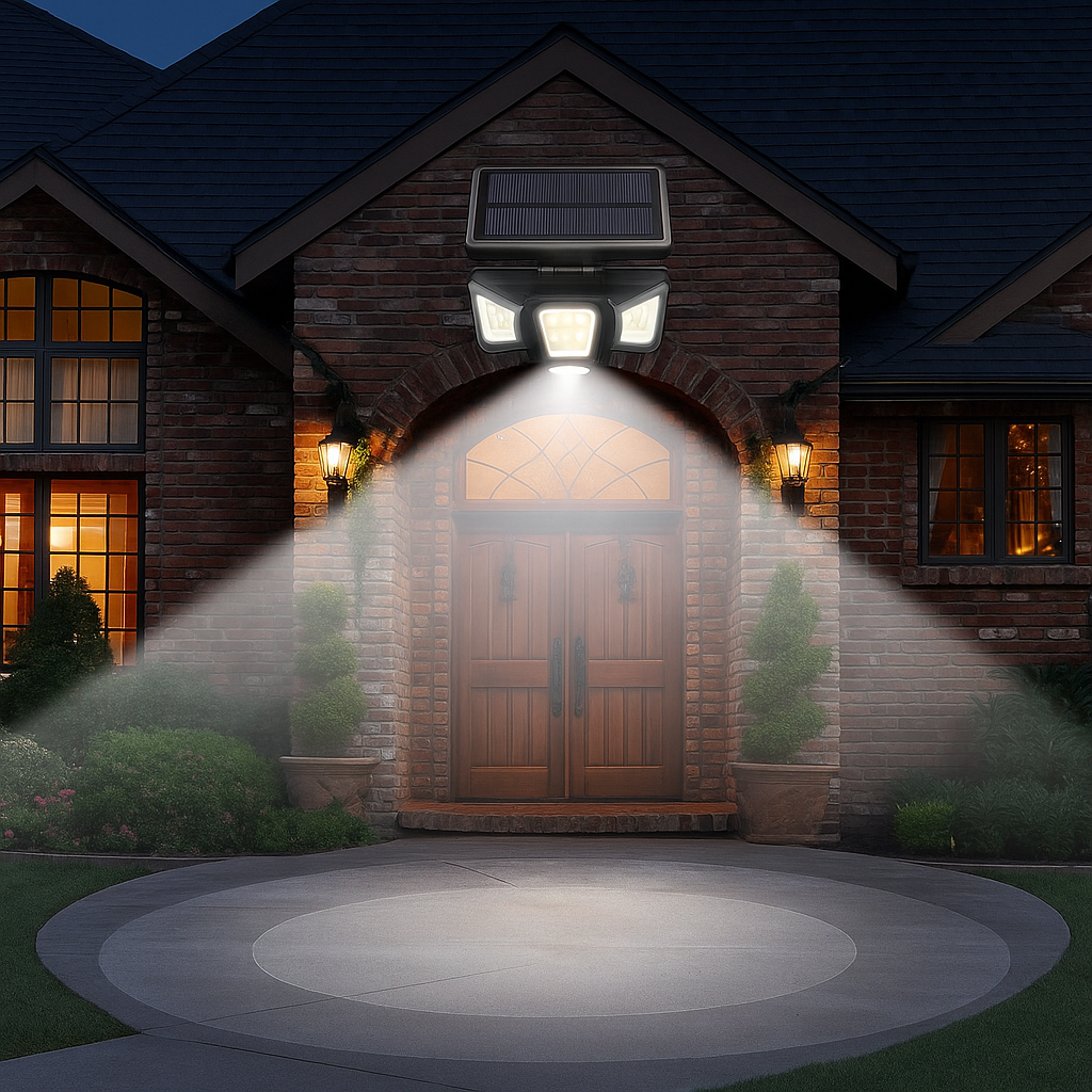 LED Solar Lights With Sensor For Yard And Garden-Solar Flame Torch