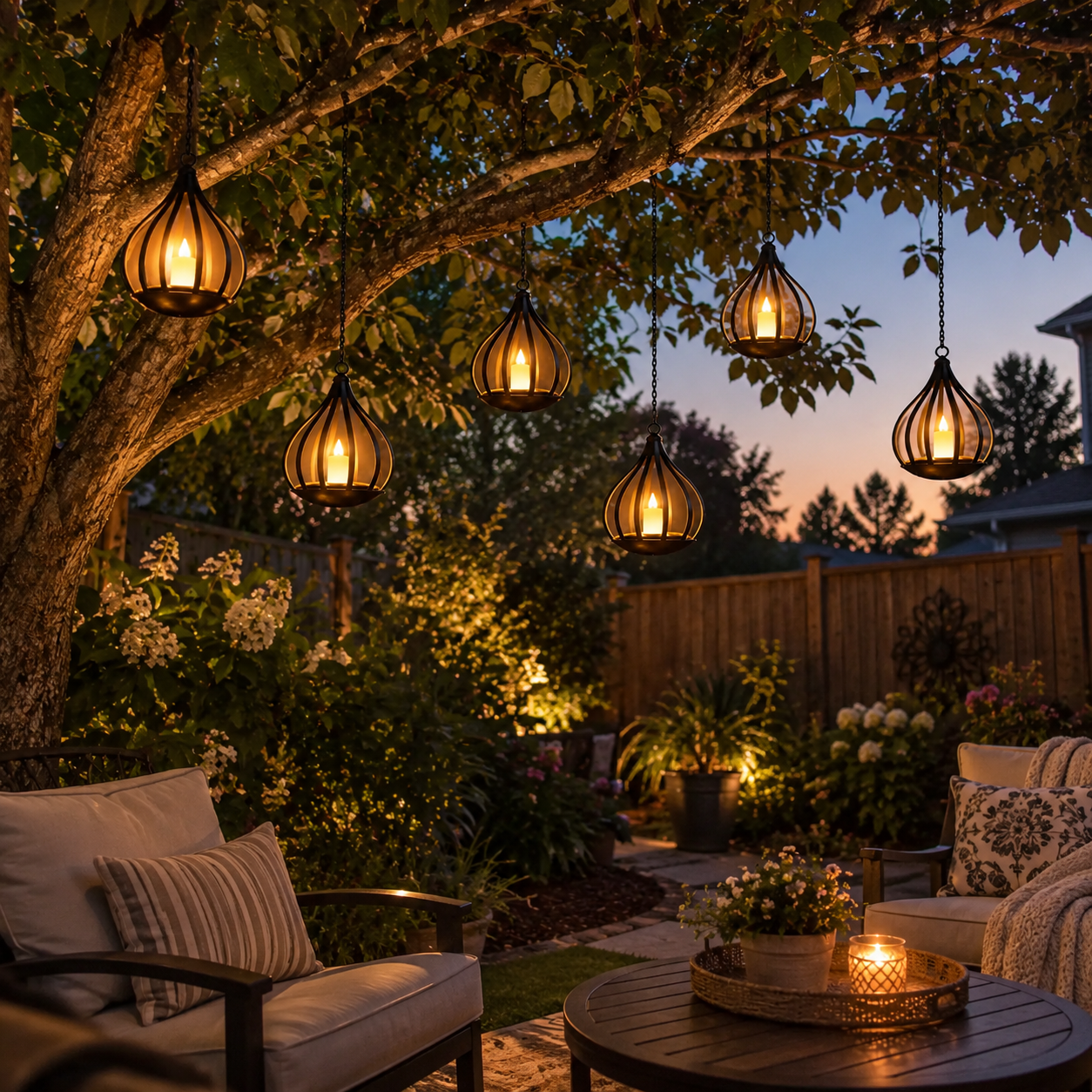 IP65 Weatherproof Solar Powered Flameless Flickering Candle Lights