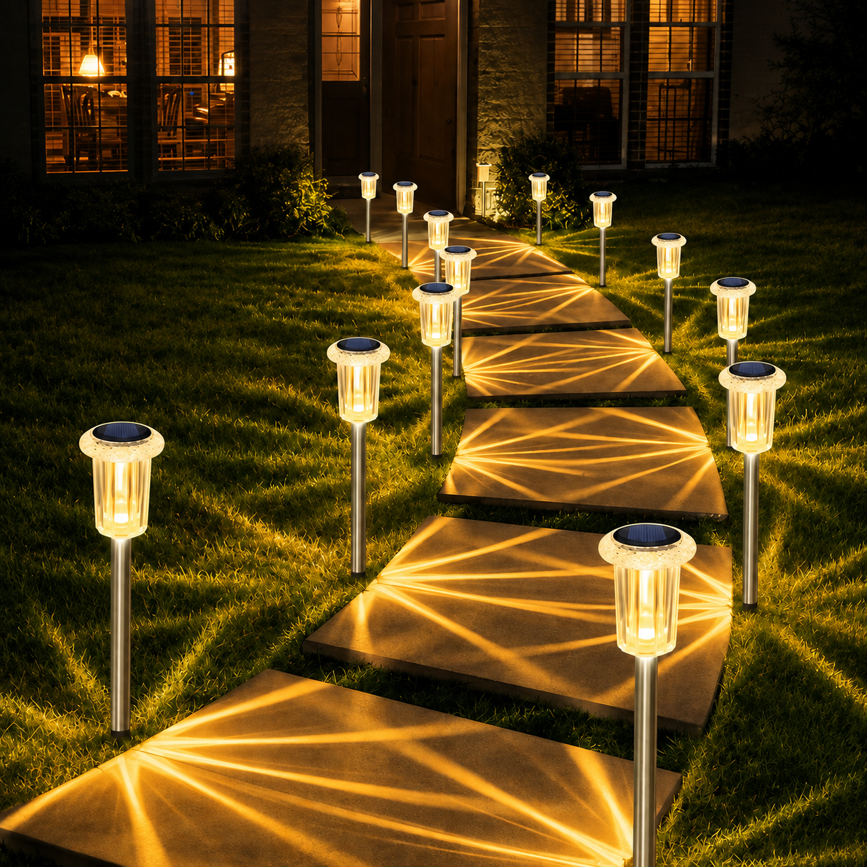 Outdoor Solar Halloween Garden Lights for Pathway and Lawn Decor