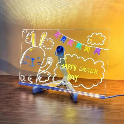 Children's LED Note Board with Colors - Solar Flame Torch