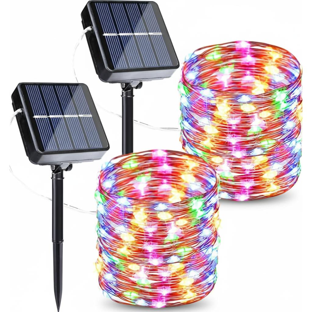 Pack Of 2 Halloween Solar String Lights