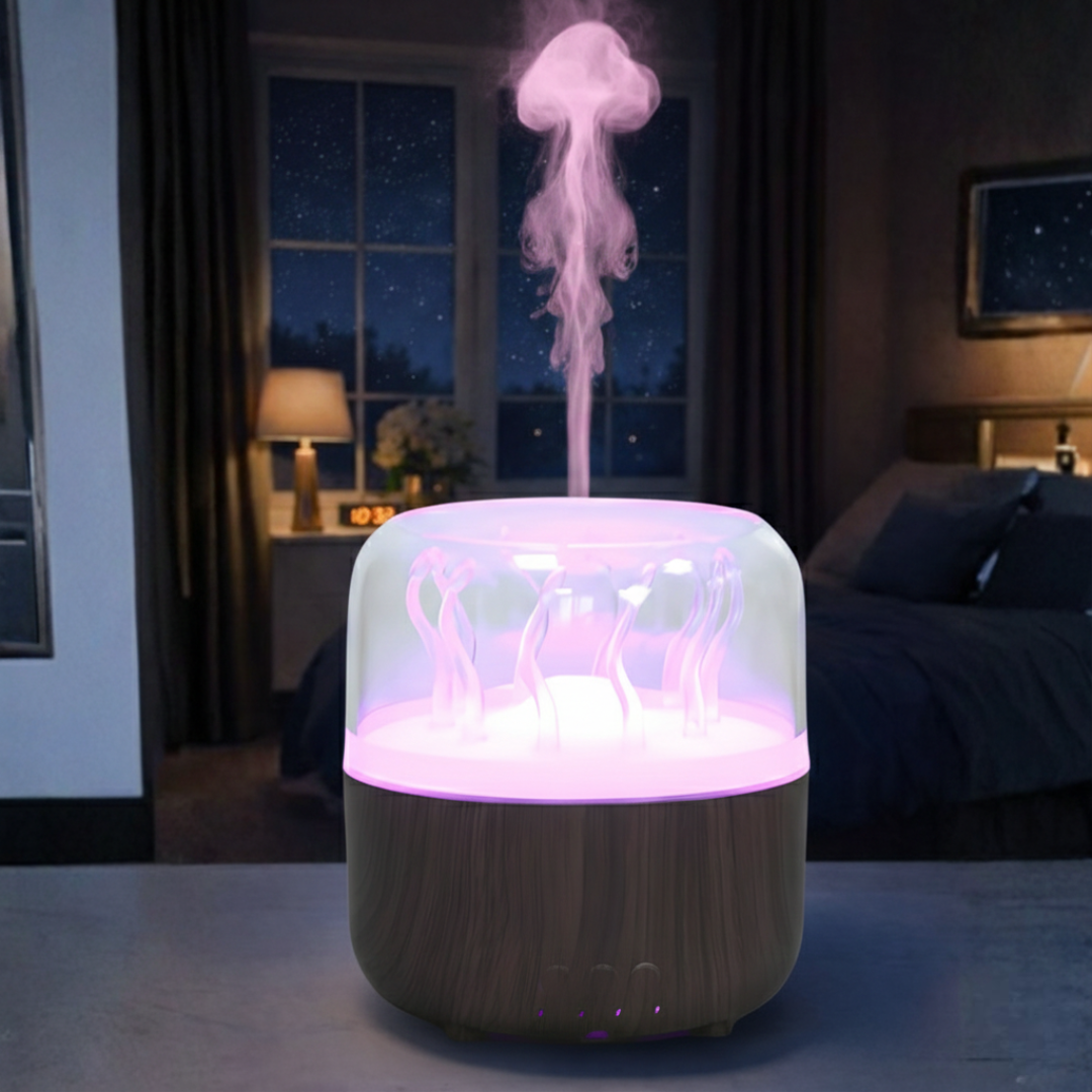 Ocean Inspired Jellyfish Lamp Ambient Table Light