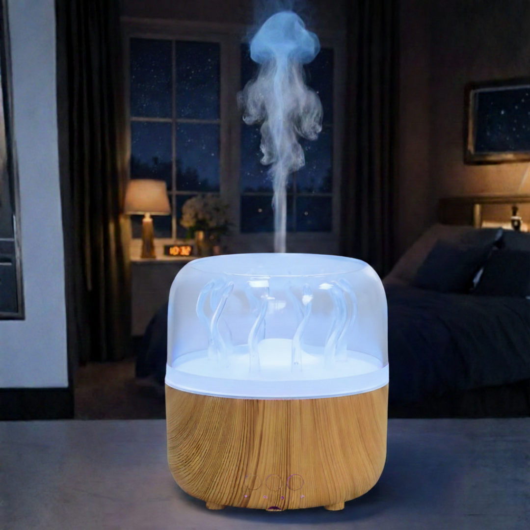 Ocean Inspired Jellyfish Lamp Ambient Table Light