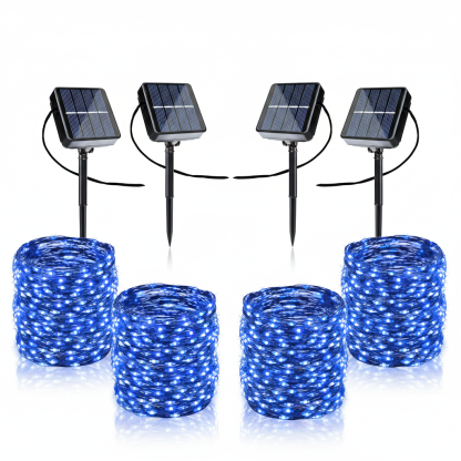Pack Of 4 Halloween Solar String Lights